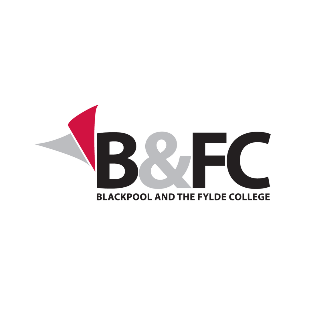 Blackpool and the fylde college logo